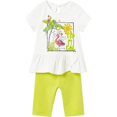 Mayoral Legings Ruffle Baby Girls Lime