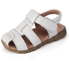 Juleya Boys Genuine Soft Leather Sandals Baby Summer Prewalker Beach Shoes