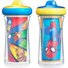 The First Years Lamaze Marvel izolētie Sippy krūzes, 9 unces (2 iepakojumā)