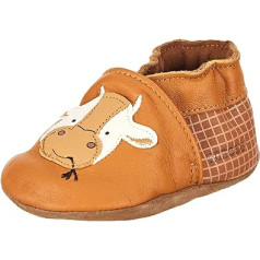 Robeez Boys Funny Cow Crib Shoe