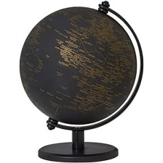 EMFORM Gagarina Globe Mini Globe Center Axis Metāla Pamatne Dažādas Krāsas Nakts