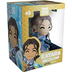 Katara vinila figūriņa, 4,1 collas Katara no Avatar The Last Airbender, augstas detalizētas kolekcionējamas figūriņas — Youtooz Avatar The Last Airbender kolekcija