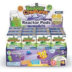 Mācību resursi LER3818 Beaker Creatures Reactor kapsulas (24 komplektā)