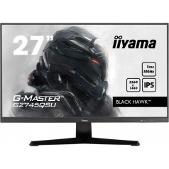 27 colių monitorius g-master g2745qsu-b1 ips, fhd, 100hz, 1ms, 2xusb, 2x2w, laisvas sinchronizavimas