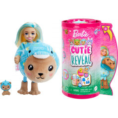 Barbie cutie reveal chelsea teddy bear dolphin doll