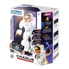 Charlie the astronaut interactive robot