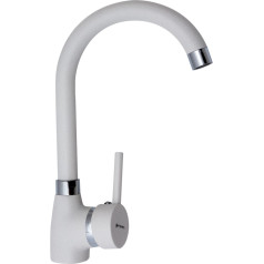 Pyramis Bello faucet, polar white granite