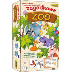 Paslaptingas mini zoologijos sodo žaidimas