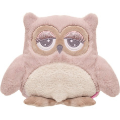 Abby owl mascot 23 cm pink and cream