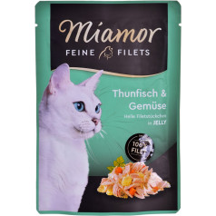 Miamor feine filets tuna with vegetables - 100g sachet