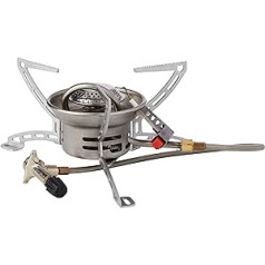 Primus Easyfuel stove with piezo ignition, silver, one size