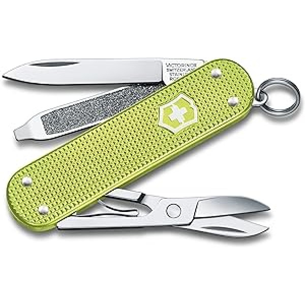 Victorinox Classic SD Alox Pocket Knife (5 Functions, Blade, Nail File, Scissors) Small