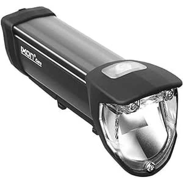 busch+müller Busch & Müller Busch & Müller Unisex - Adult Ixon Core Battery LED Headlight, Black, One Size