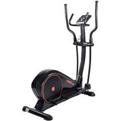 FUEL Fitness CT300 Cross Trainer, Cross Trainer Stepper mājās, Optimālas kustības, Lietotāja svars līdz 150 kg, LCD Treniņu dators, Saderīgs ar Kinomap