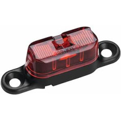 Busch & Müller Unisex - Adult Toplight Line Small LED Pannier Rack Rear Light, Black, One Size