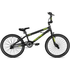 Madd Unisex jauniešu BMX Freestyle bērnu velosipēdi, melni, viens izmērs