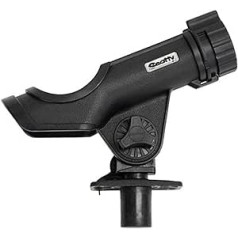 Scotty 0231-BK Powerlock stieņa turētājs ar 0244 līdzeniem klāja stiprinājumiem, melns, S