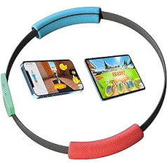 NBCP Gym Ring Fit Adventure, bezmaksas izklaides un fitnesa videospēles Android un iOS mobilajiem tālruņiem ar neslīdošu rokturi un regulējamu kāju siksnu piederumiem