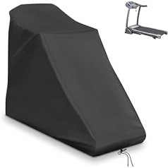 Rilime Treadmill Cover with Drawstring, Upgrade Dustproof, Waterproof, Heavy Duty, Non-Foldable, Running Machine Cover for Home & Club