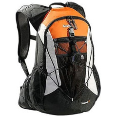 AspenSport Unisex mugursoma Minnesota, schwarz/orange, 53 x 35 x 20 cm, 35 litri, AB05X03