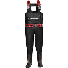 DaddyGoFish Waders for Kids and Adults, Fishing and Hunting Waders with a Pocket and a Waders Hanger