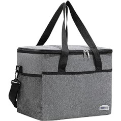 22 Litre Cool Bag Picnic Bag Lunch Bag Cooler Bag Thermal Bag Insulated Bag for Food Transport Lunch Bag