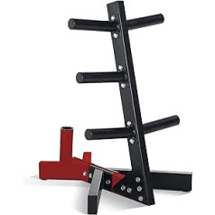 Cap Barbell Olympic Plate Tree Storage Rack