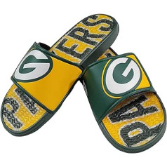 NFL Unisex sporta dušas želeja Slide Flip Flop sandales Color Block Big Logo