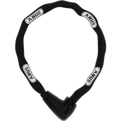 ABUS Steel-O-Chain 9808K ķēdes slēdzene - velosipēda slēdzene ar XPlus cilindru, lai novērstu manipulācijas - ABUS drošības līmenis 11 - 8 mm biezs - 170 cm garš - melns