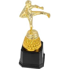 Toddmomy 1 gabala plastmasas trofeja mini trofejas Plastmasas medaļas bērniem Taekwondo sparinga aprīkojums bērniem Apbalvošanas trofejas Trofejas Karatē balvas trofeja