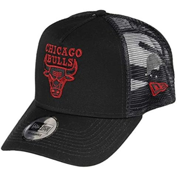 Jauna ēra Čikāgas Bulls A rāmis regulējams Trucker Cap NBA Essential