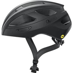 ABUS Macator MIPS Road Bike Helmet for Beginners with Umbrella - Suitable for Hair Carrier / Indoor - for Men and Women