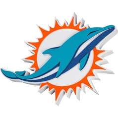 FanFave NFL Maiami Dolphins 3D putu sienas zīme