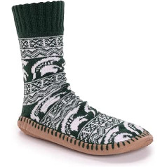 MUK LUKS Unisex Adult Slipper Socks Michigan State