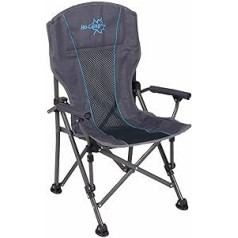 Bo-Camp Bērnu kempinga krēsls Saliekamais pludmales krēsls Saliekams Tērauds 50 kg
