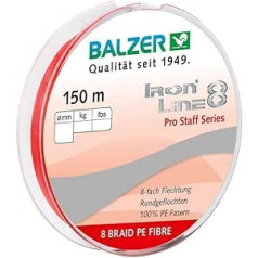 Balzer Iron Line 8 150m pītas auklas spole