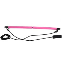 Multifunctional Yoga Pull Bar Flexible Long Resistance Band Bar Arm Strength Training Gym Stick Chest Enlarging Fitness Training Pilates Bar Exercise (Pilates Bar)