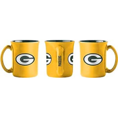 Logotips Brands 612-C15CAM: Green Bay Packers kafijas krūze, 425 ml