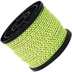 Sharplace Reflective Tent Cord Camping Guy Ropes Cord (4 mm x 50 m) Green