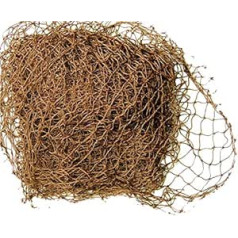 Ghillie Suits Knot Network — maskēšanās tīkls Ghillie tērpa pielāgošanai, medību aprīkojums, maskēšanās tīkls, medībām vai makšķerēšanai — 1,2 x 1,5 m ar 2,5 x 2,5 cm caurumiem, brūns