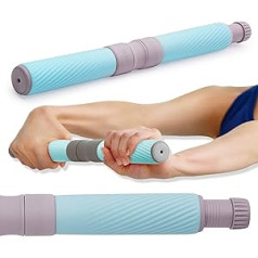 GD Twist Grip regulējams pretestības stienis fizikālai terapijai, mazina tendinīta sāpes un uzlabo satvēriena spēku, satveres spēka trenažieris, roku trenažieris, plaukstu un elkoņu locītavu stiprinātājs