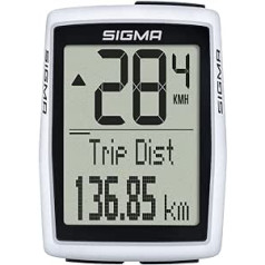 SIGMA SPORT BC 12.0 velodators ar daudzām funkcijām Velo dators visiem riteņbraukšanas piedzīvojumiem, viegli lietojams ar lielām pogām un skaidru displeju