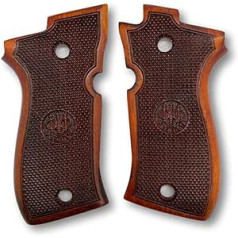 ZIB GRIPS Beretta F 81 rokturiem pistoles rokturis ar rokām izgatavots no riekstkoka rokturiem Ars.06