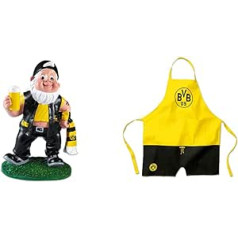 Borussia Dortmund Unisex BVB Garden Gnome mētelis, daudzkrāsains, viens izmērs