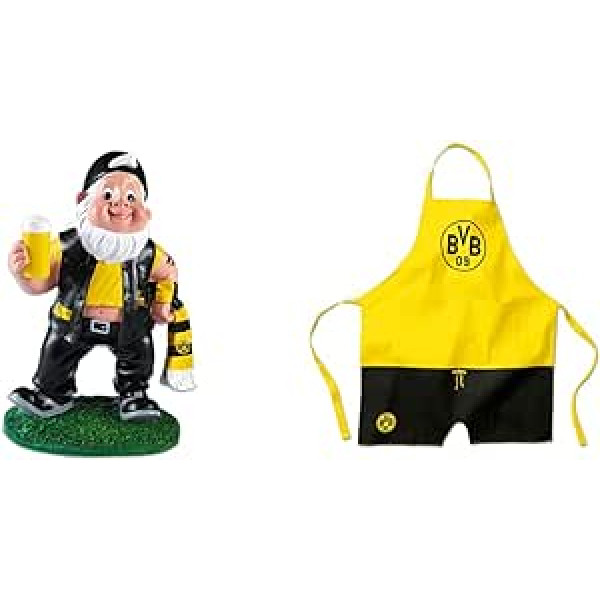 Borussia Dortmund Unisex BVB Garden Gnome mētelis, daudzkrāsains, viens izmērs