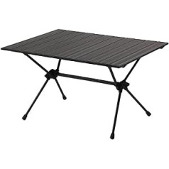 EVURU Tables and Chairs Alloy Camping Portable Folding Table Lightweight Picnic Tables Outdoor Furniture Extendable Travel Table Pliante Adjustable