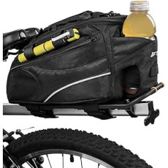 BV BA1 Piepilsētas velosipēdu soma Boot Bag Black Small