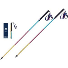 Foldable Hiking Poles Hiking Trekking Hiking Trekking Poles Lightweight Walking Poles 7075 Aluminium Trekking Poles for Men and Women