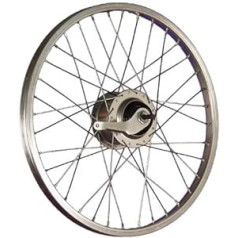 Taylor Wheels 20 collu velosipēda aizmugurējais ritenis Shimano Nexus Inter-8 sudraba paliktnis