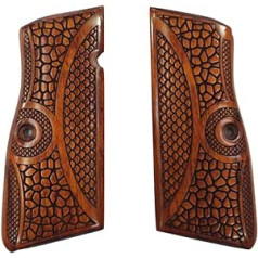 ZIB GRIPS Browning HP 14 pistoles rokturis ar rokām izgatavots no valrieksta koka Ars.101